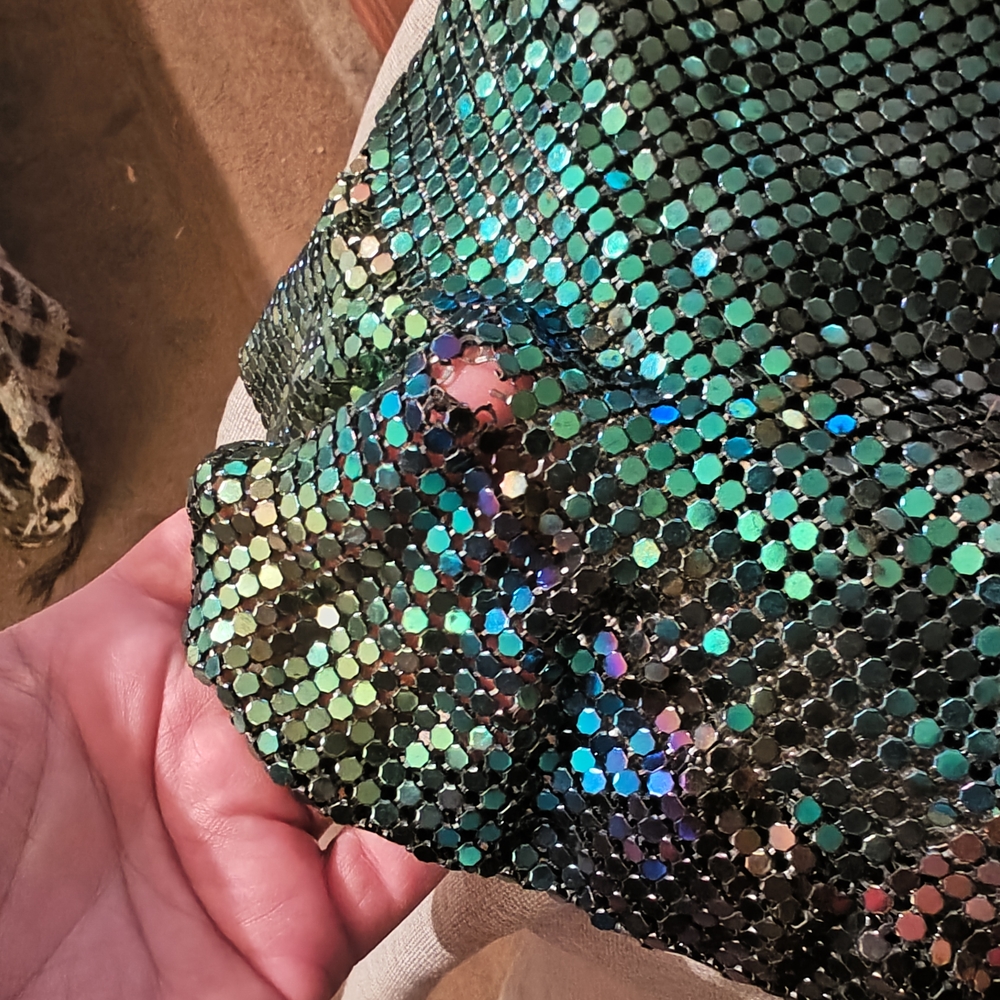 Sequin Chain Strap Bag - Multicolor - image 3